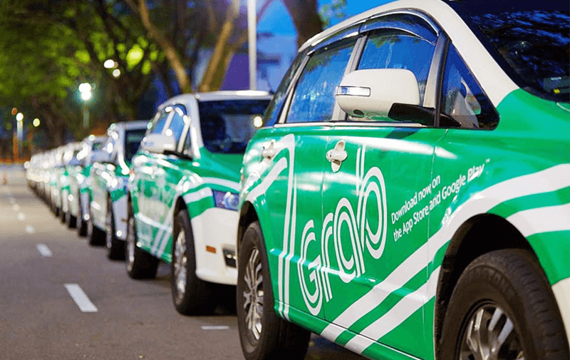 BYD e6 Singapore Grab livery